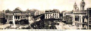 ORAN - PLACE D'ARMES - PANORAMIQUE